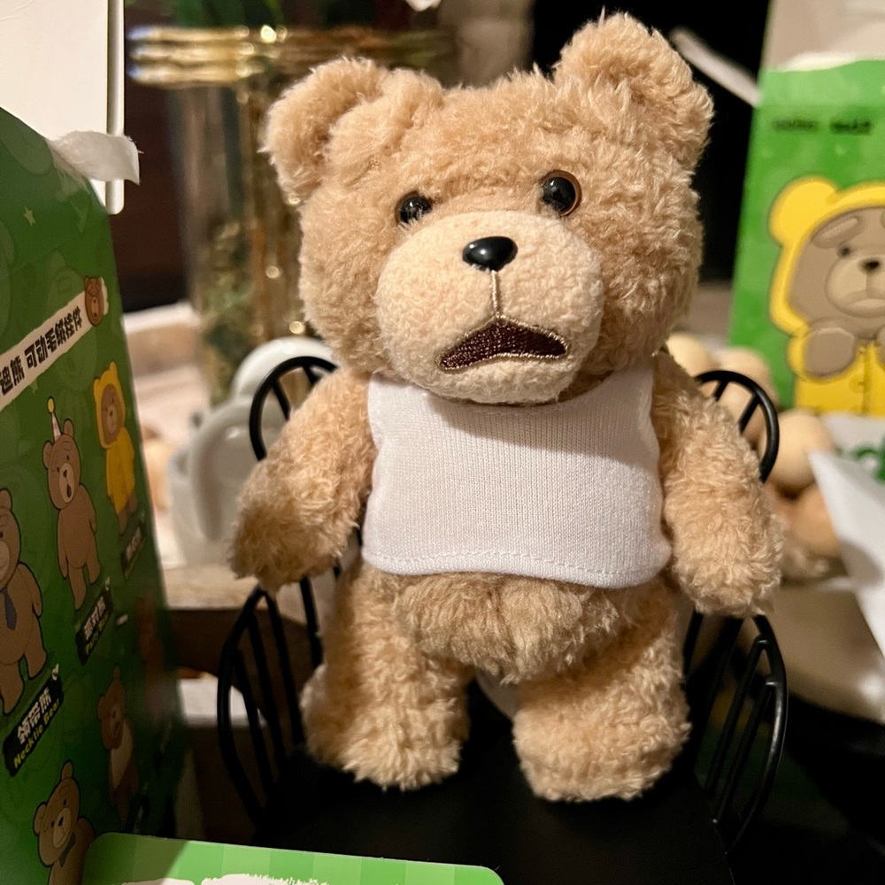 Ted2 Teddy Bear Action Plush Pendant Vestbear